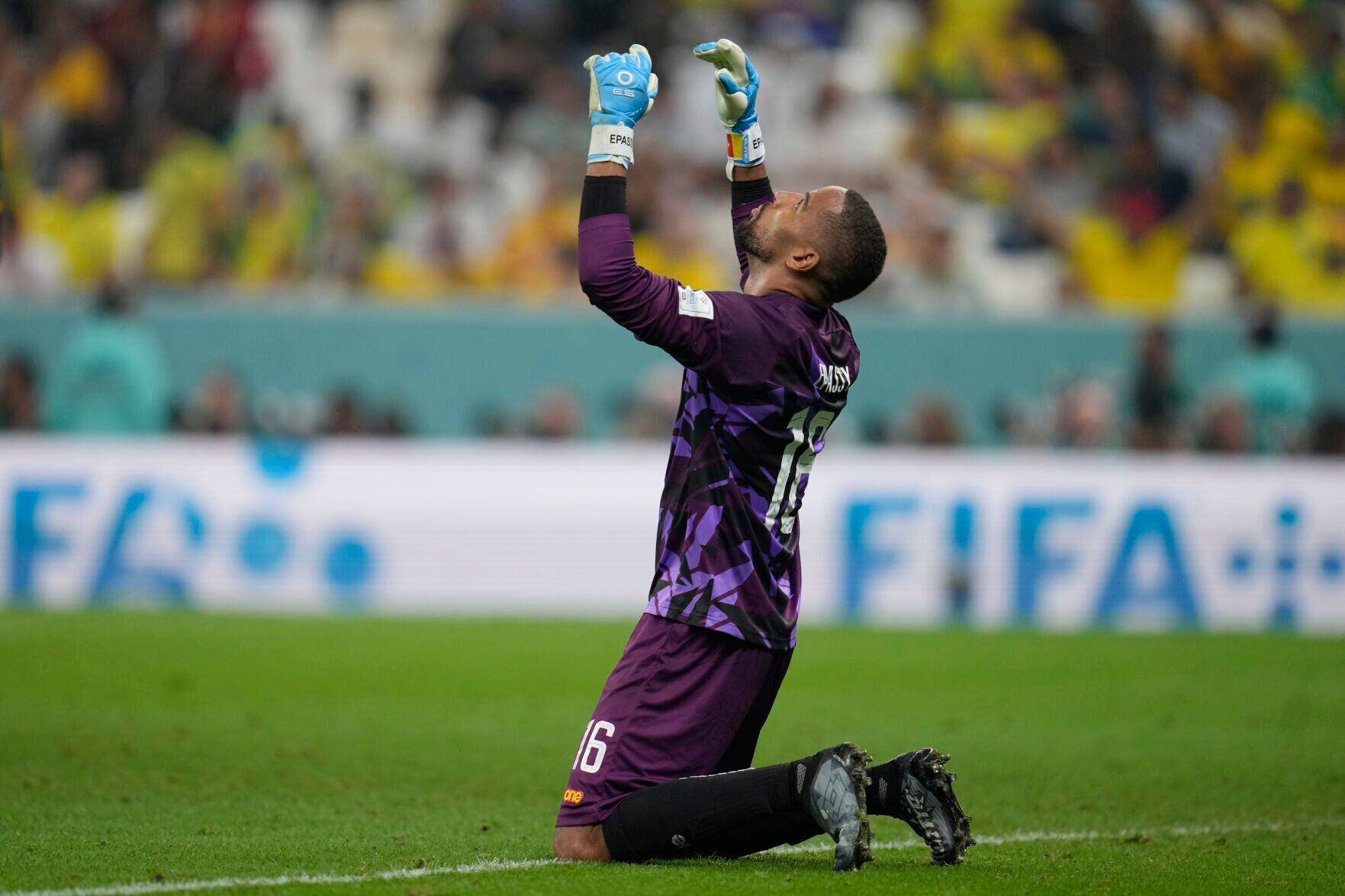 APTOPIX WCup Cameroon Brazil Soccer